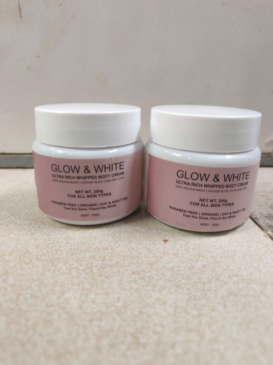 Glow & White Body Cream 100gm Each (Pack of 2)
